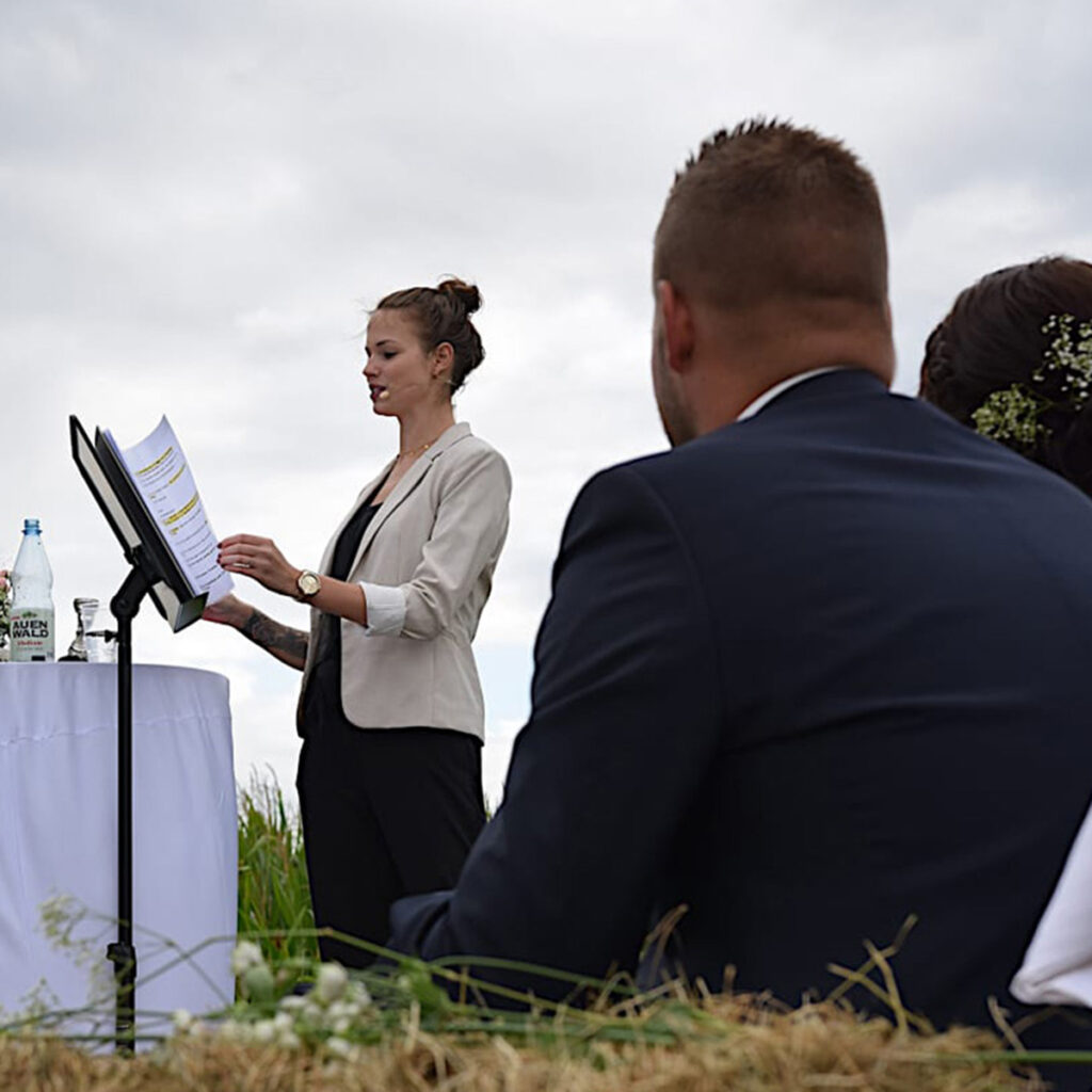 Ehrenworte: Freie Rednerin Jennifer Nolte
